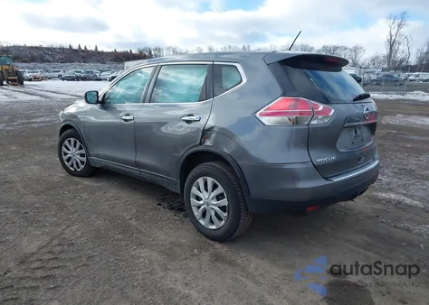 2015 Nissan Rogue S из США, поврежденный, VIN KNMAT2MV5FP538531